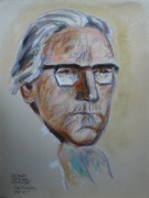  Ievos Simonaitytės portretas. Dailininkas Edmundas Žiauberis