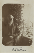 Eduardas Volteris savo bute Sankt Peterburge apie 1907 metus Eduardas Volteris savo bute Sankt Peterburge apie 1907 metus