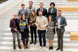 Konkurso nugalėtojai ir organizatoriai. Evgenos Levin nuotrauka Konkurso nugalėtojai ir organizatoriai. Evgenos Levin nuotrauka