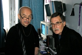 Nežinomo autoriaus nuotraukoje: Juozas Matonis (kairėje) ir Vytautas Damaševičius 