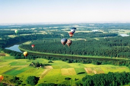 Lietuva – iš paukščio skrydžio. Nuotrauka iš ŪM archyvo