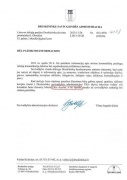 Druskininkų savivaldybės administracijos direktorės Vilmos Jurgelevičienės raštas