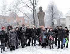 Prie L. Rėzos paminklo Kaliningrade