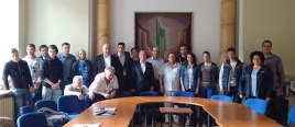 Lietuvos "Makabi" delegacija prieš išvykstant į Berlyną 